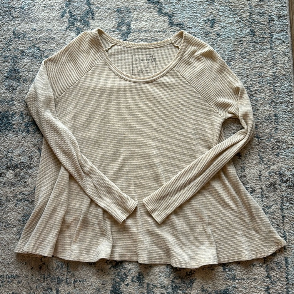 We The Free Waffle Top